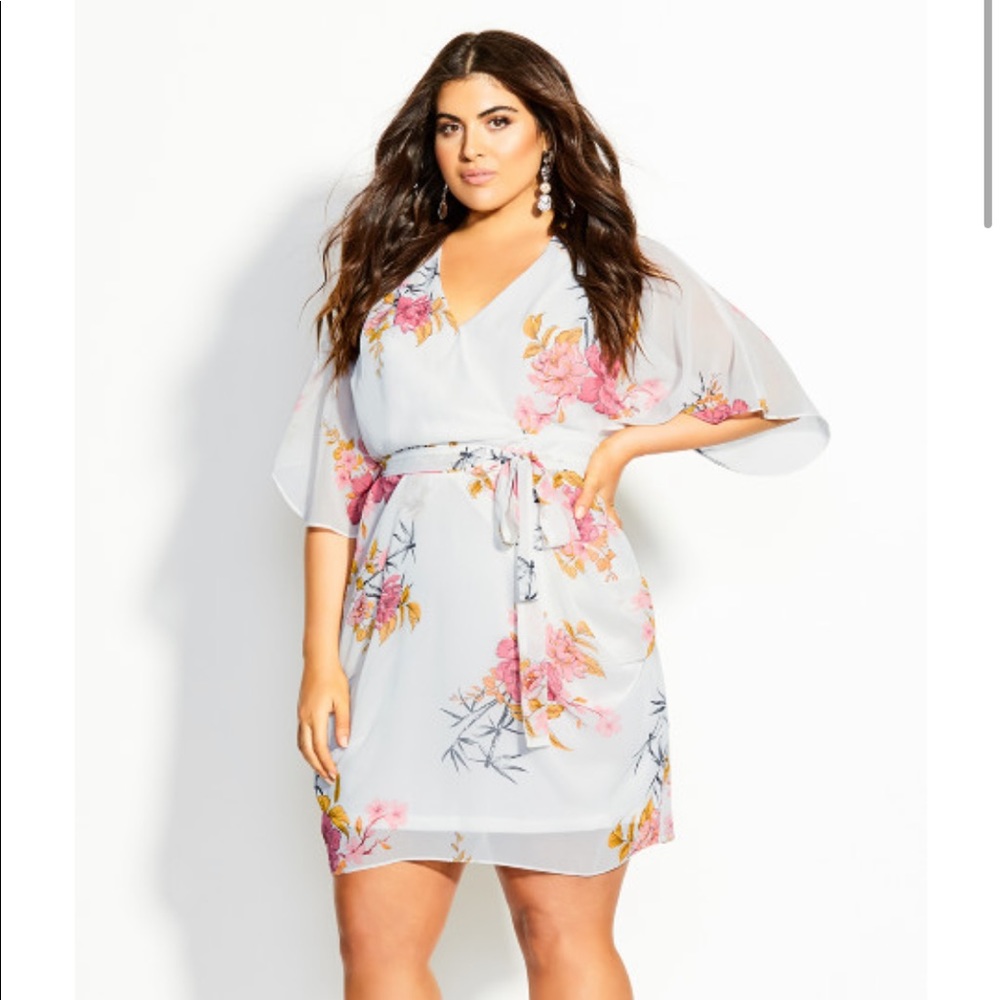 City Chic Beloved Wrap Dress - Brides!
